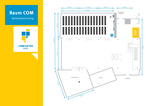 3. Bestuhlungspläne Raum COM 3. Bestuhlungspläne Raum COM