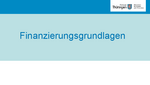 Finanzierungsgrundlagen | Ronald Neubert