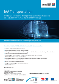 Teilnahmebedingungen IAA 2022