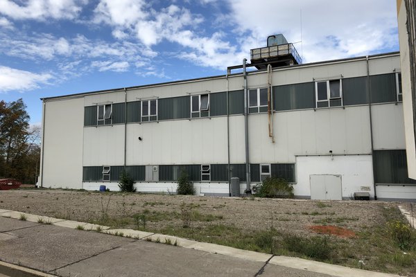 Ansicht Hermsdorf, Industriehalle im Industriepark Tridelta Hermsdorf am "Hermsdorfer Kreuz"