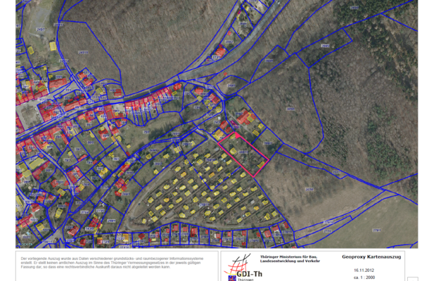 Ansicht Gera-Langenberg, Am Schafberg