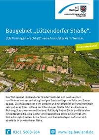 Baugebiet "Lützendorfer Straße" in Weimar