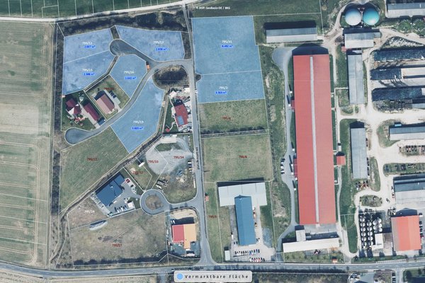 Ansicht Kaltennordheim (OT Kaltensundheim), Ökologisches Gewerbegebiet