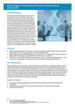 Biotechnologische Innovationen und Genomik