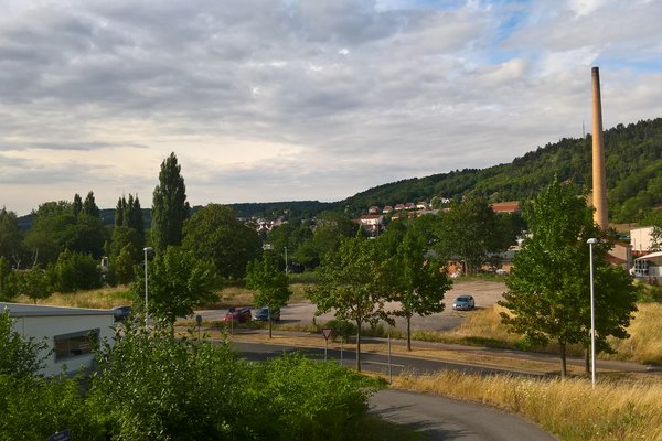 Ansicht Eisenach, Gewerbegebiet Eichrodter Weg