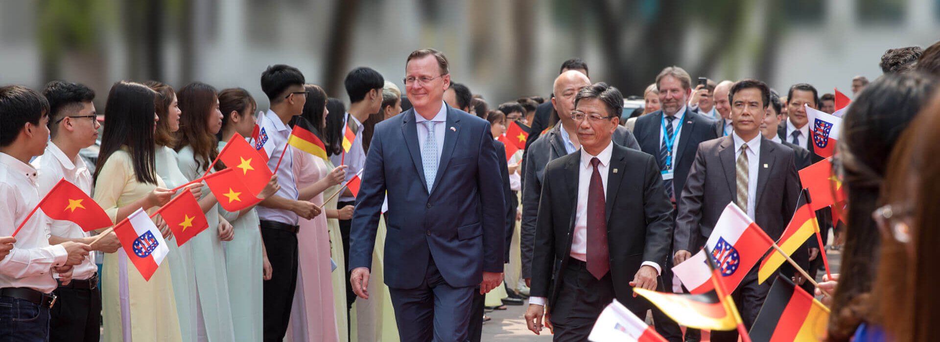 Thüringer Delegation in Vietnam und Singapur