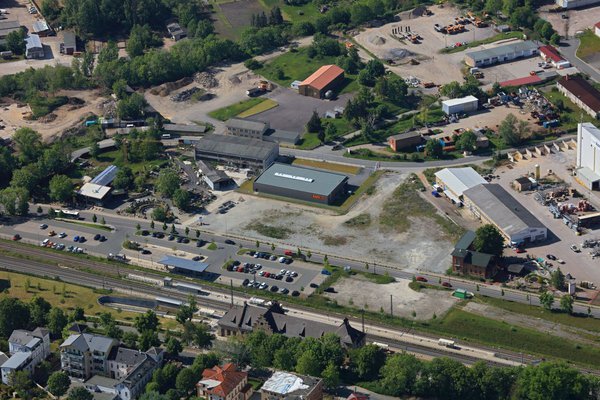 Ansicht Apolda, Gewerbestandort (ehem. NORI-Gelände) - zurzeit sind alle Flächen reserviert