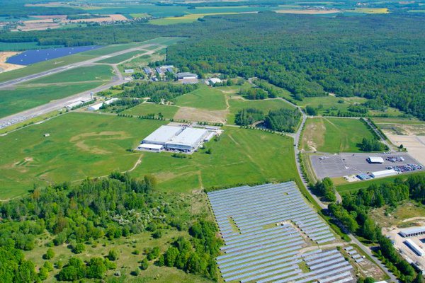 Ansicht Altenburg - Nobitz, Industriepark Nobitz - Am Flughafen