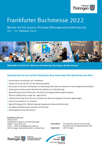 Teilnahmebedingungen Frankfurter Buchmesse