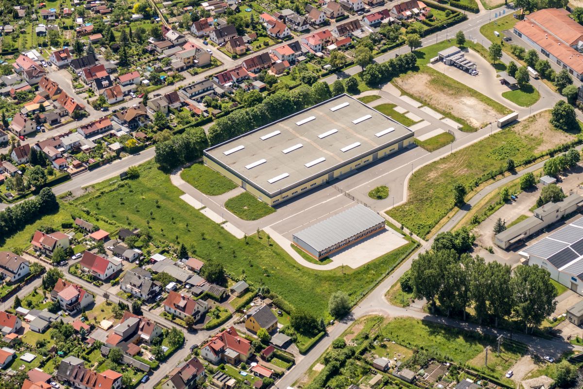 Ansicht Gewerbegebiet "Blankenburger Straße"