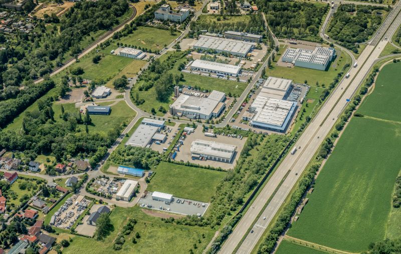 Ansicht Industrie- und Gewerbegebiet Gera-Tinz