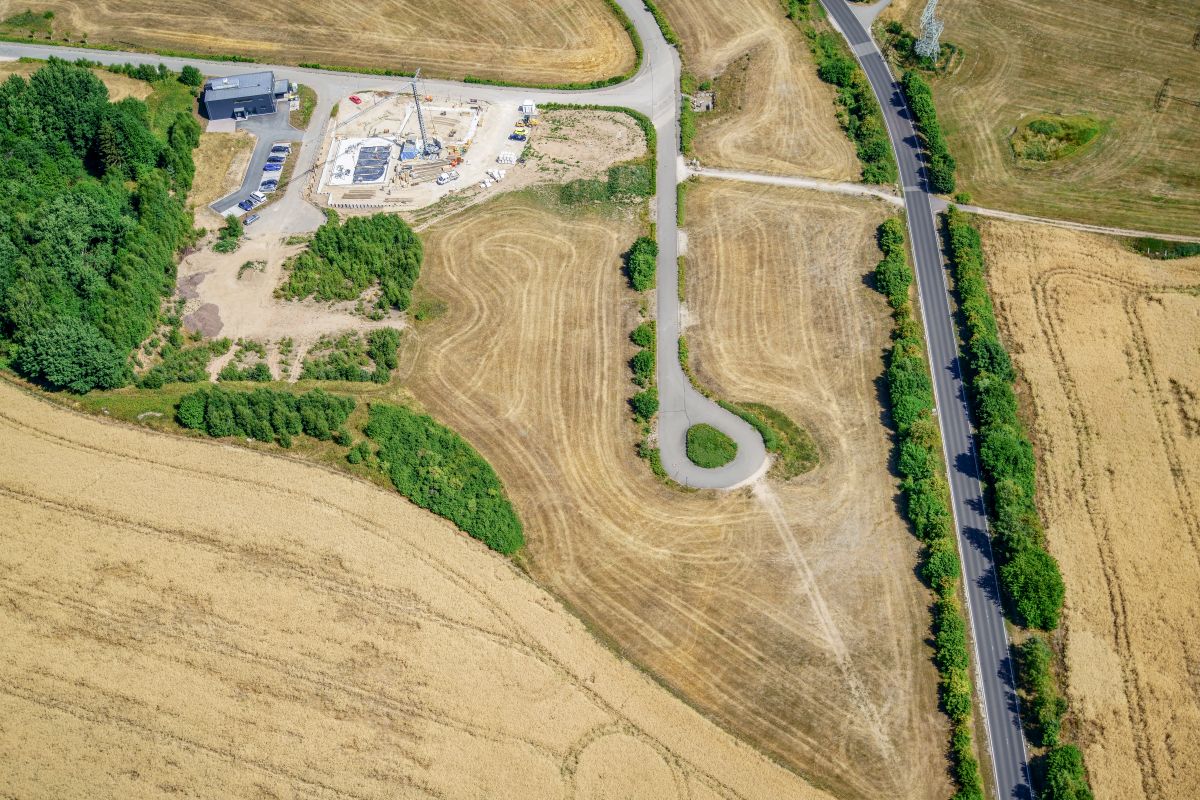 Ansicht Gewerbegebiet "Ehrenberg-Ost"