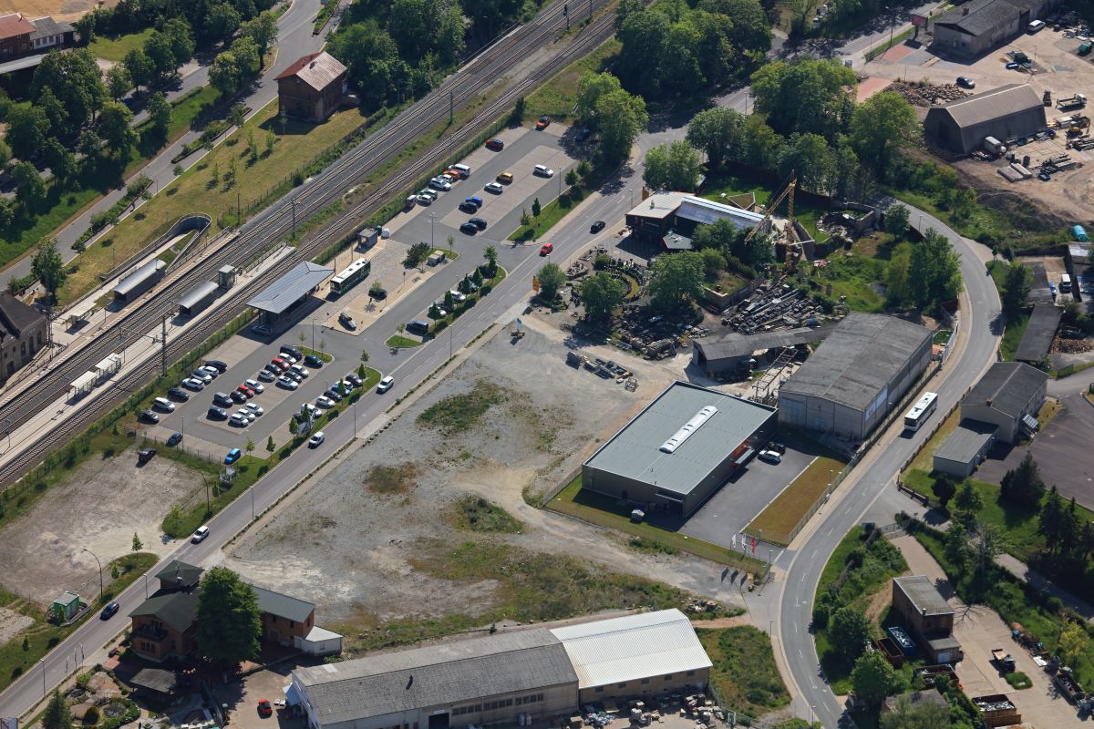 Ansicht Gewerbestandort (ehem. NORI-Gelände) - zurzeit sind alle Flächen reserviert