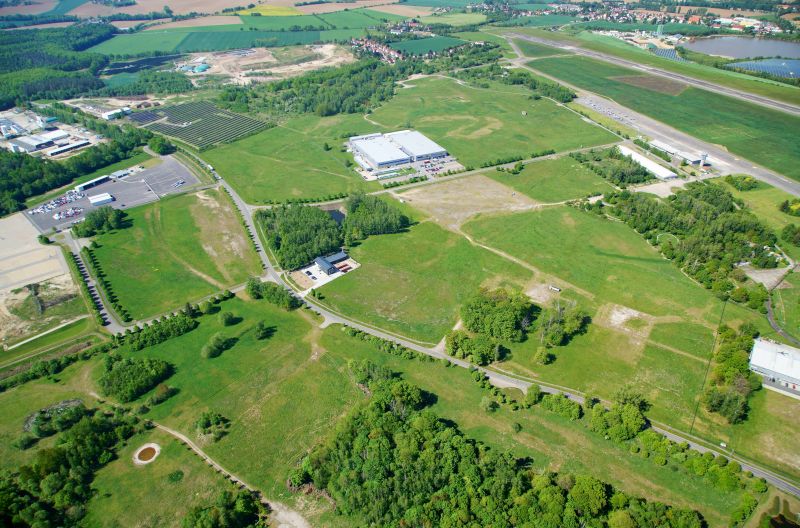 Ansicht Industriepark Nobitz - Am Flughafen