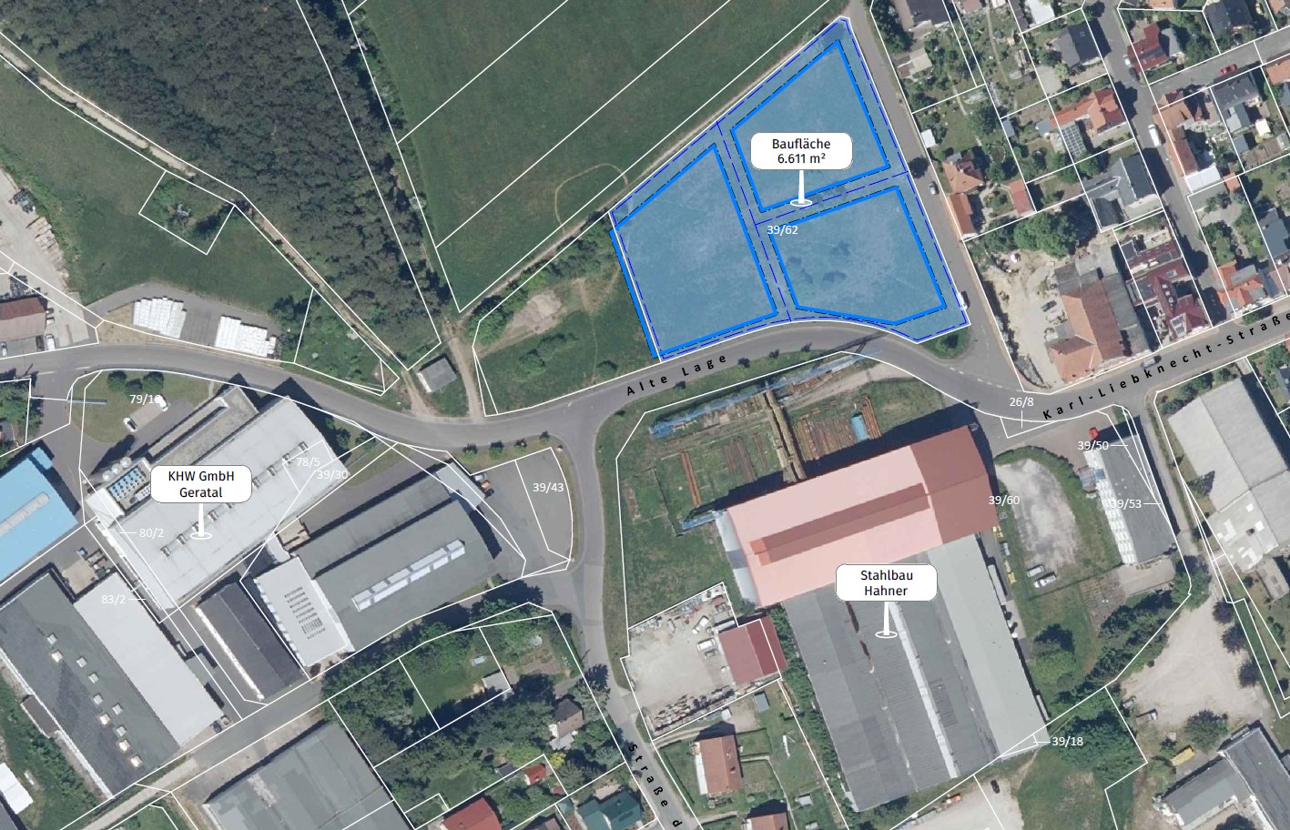 Ansicht Industriegebiet Geschwenda Nord