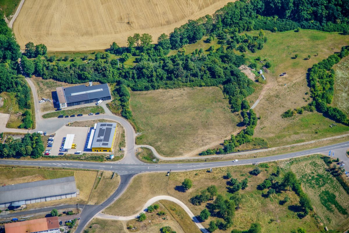 Ansicht Gewerbegebiet West