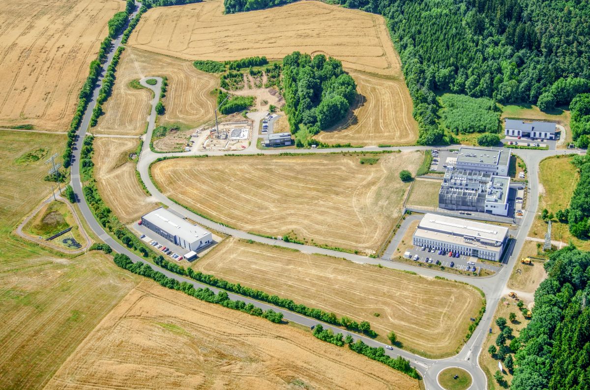 Ansicht Gewerbegebiet "Ehrenberg-Ost"