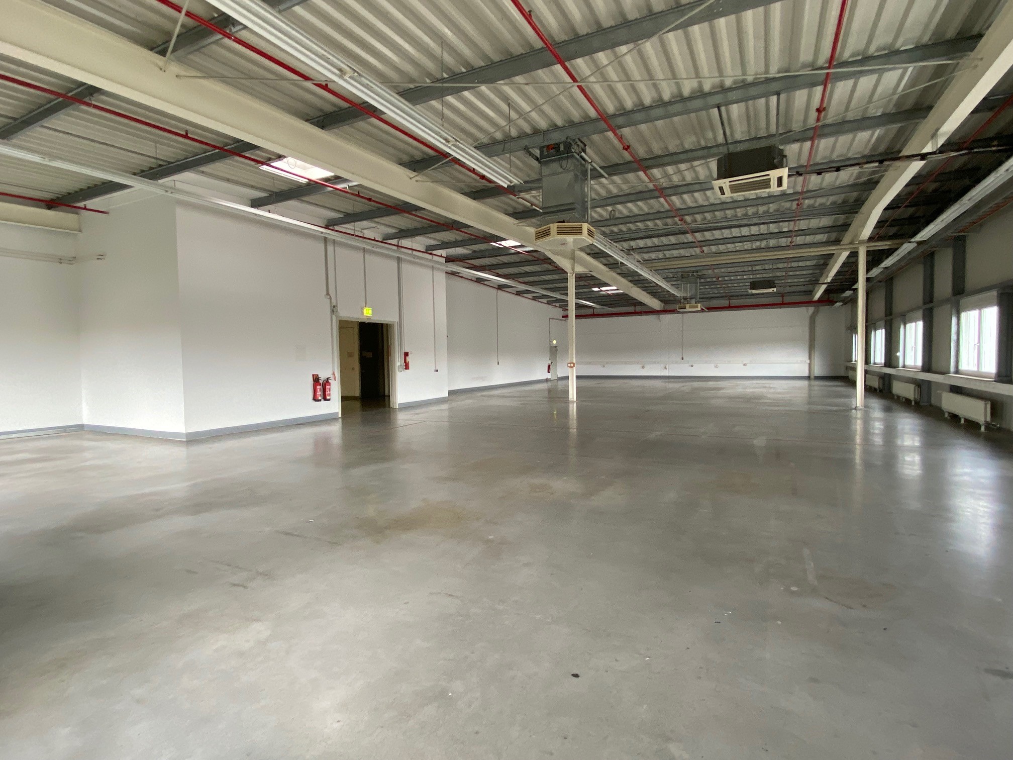 Ansicht Produktionsfläche in der "Alten Ziegelei" Sömmerda