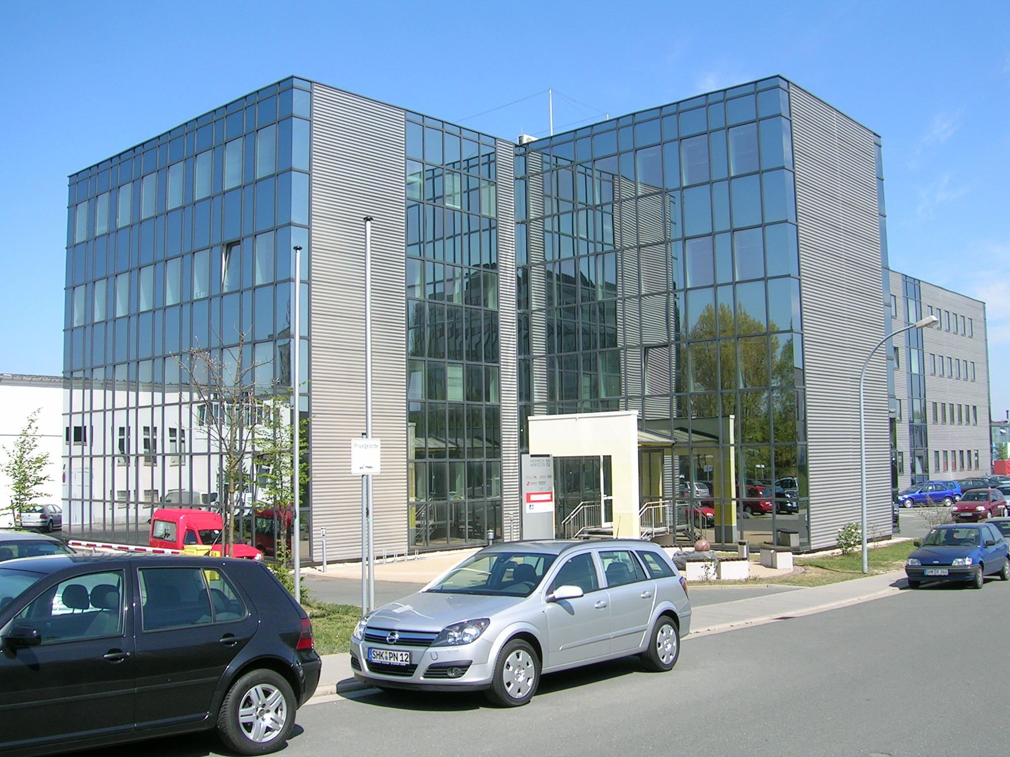Ansicht moderne Büroflächen am Hermsdorfer Kreuz im Industriepark Tridelta Hermsdorf