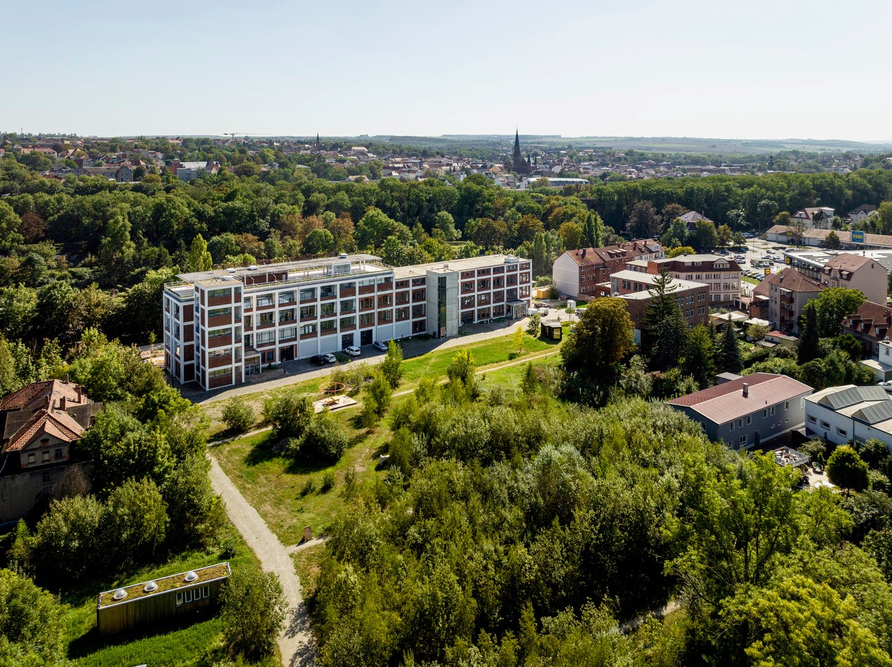 Ansicht Attraktive Büroflächen im Industriedenkmal Eiermannbau Apolda zu vermieten