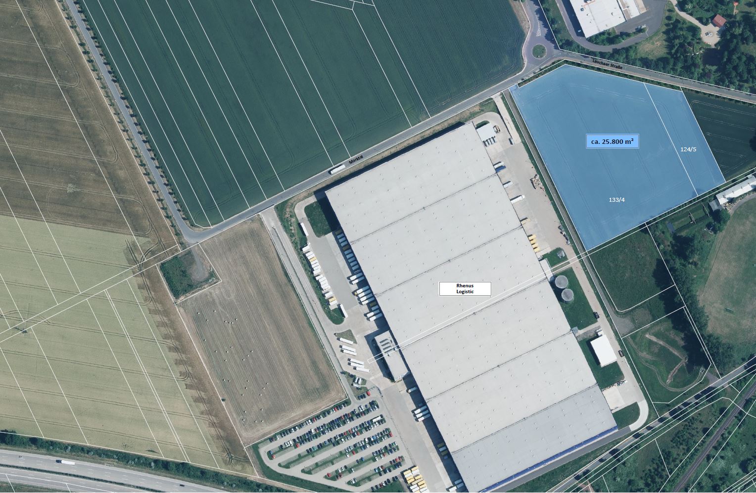 Ansicht Industriegebiet "Marktal II"