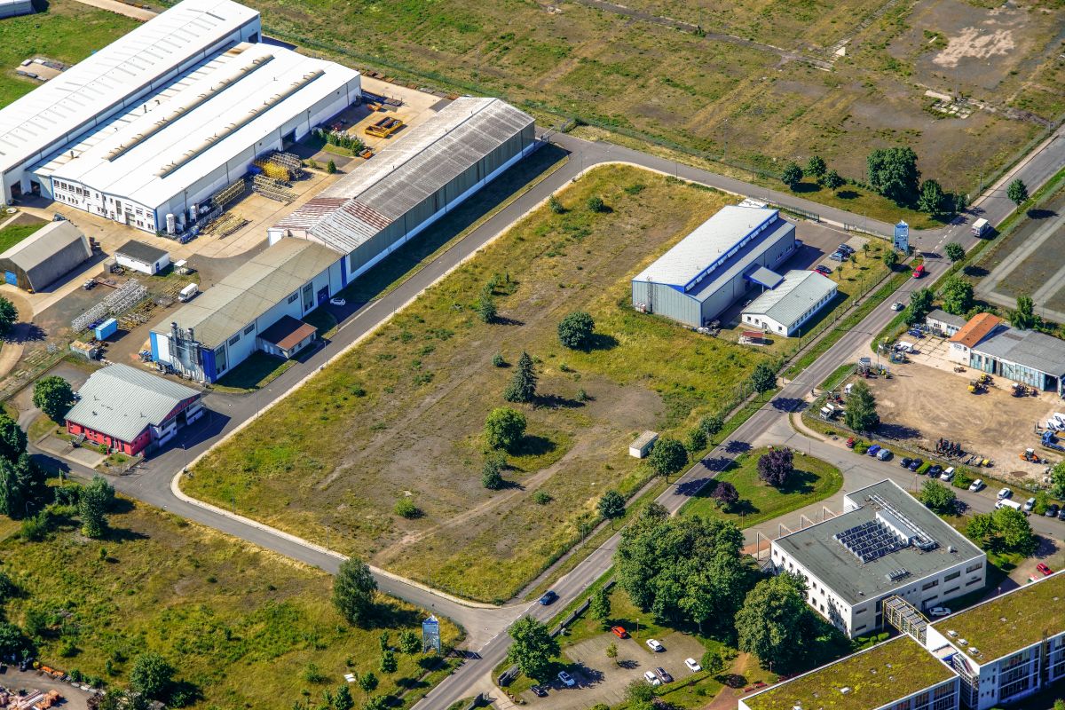 Ansicht Gewerbeflächen im Gewerbegebiet "Gotha-Ost" - Am Kindleber Feld