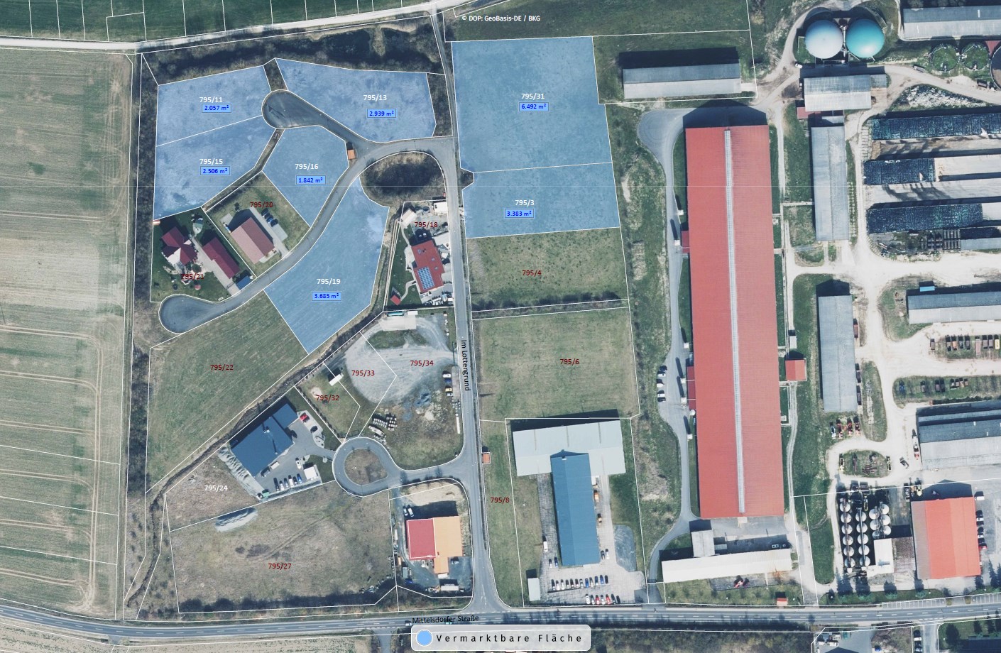 Ansicht Ökologisches Gewerbegebiet