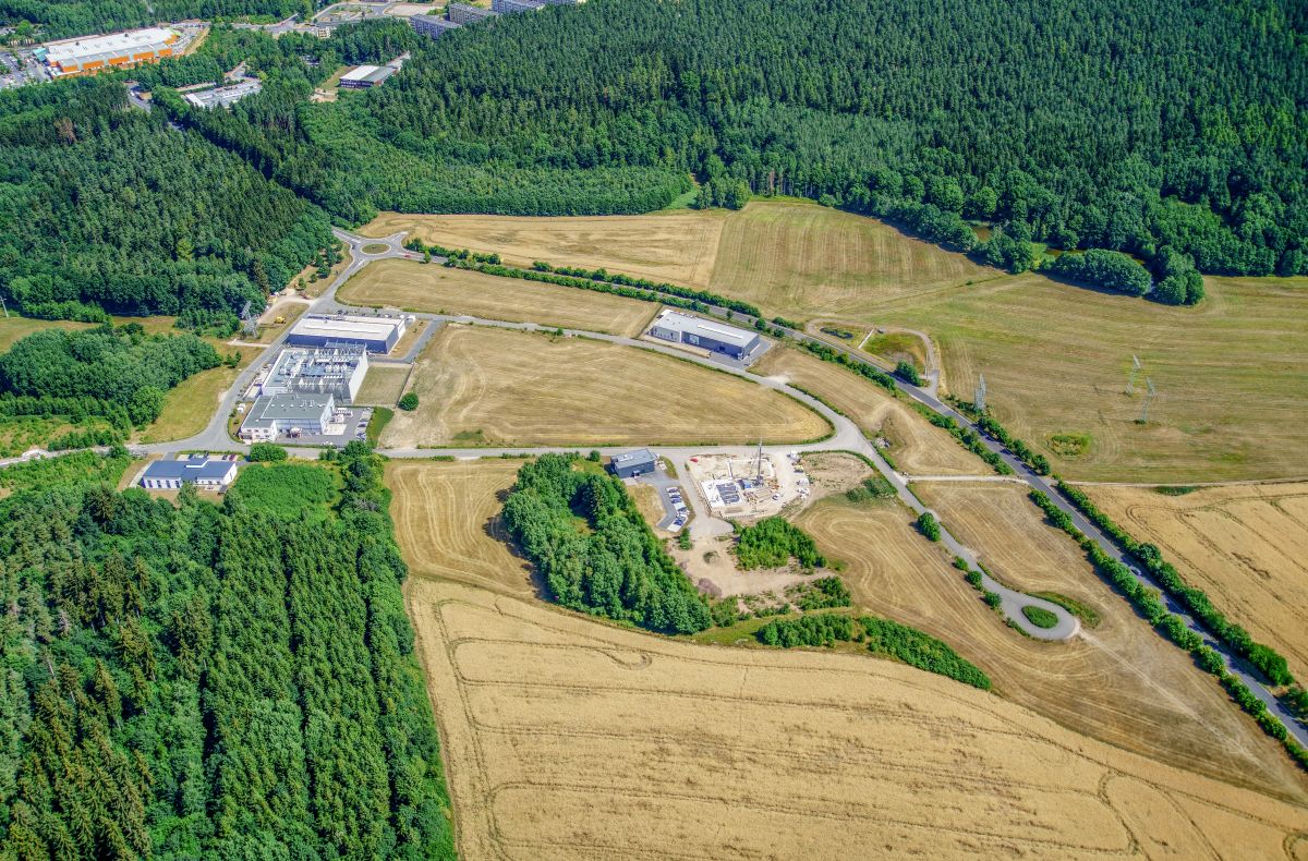 Ansicht Gewerbegebiet "Ehrenberg-Ost"