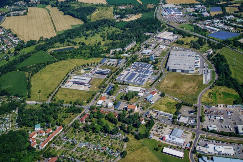 Ansicht Gewerbegebiet Altenburg Nord-Ost