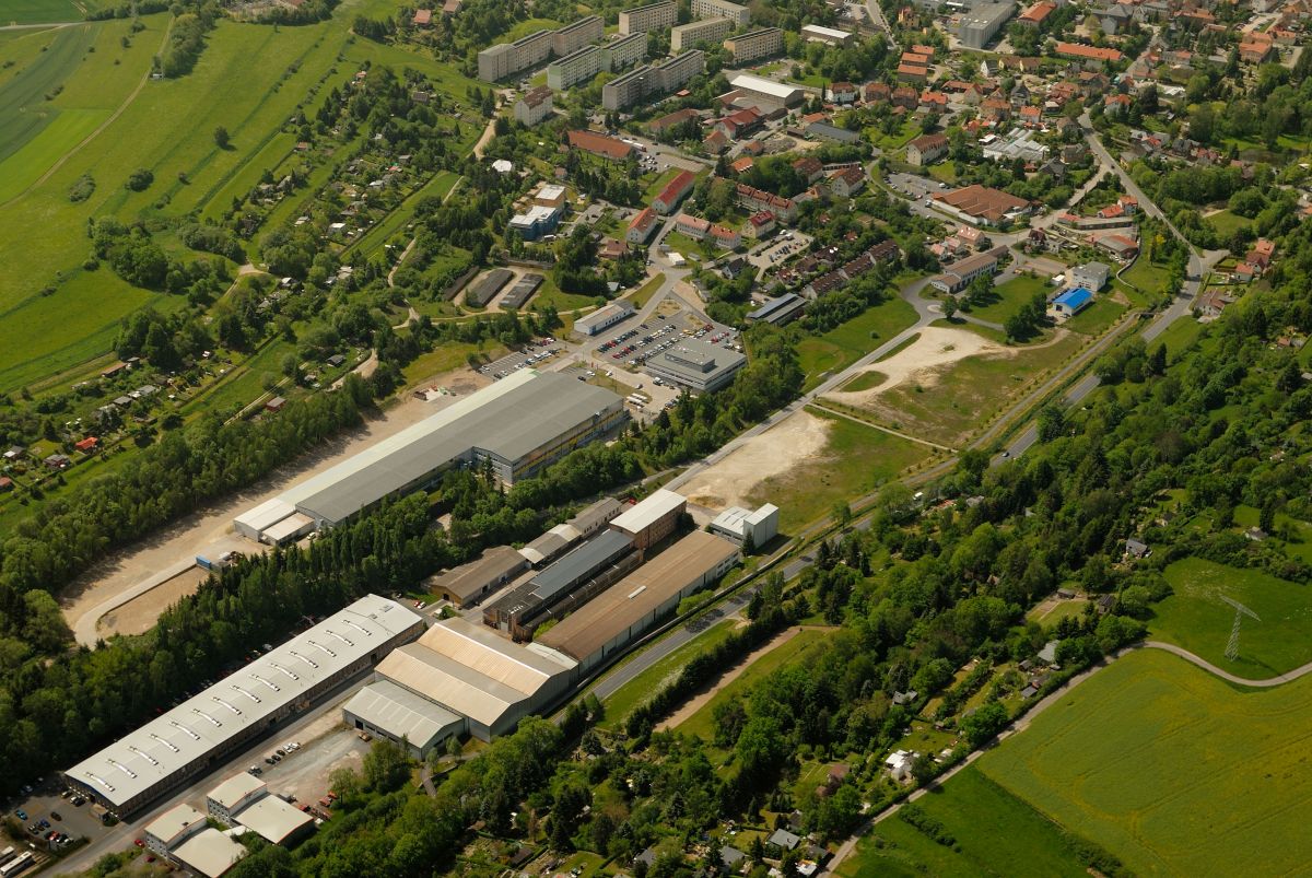 Ansicht Gewerbegebiet "An der Münze"