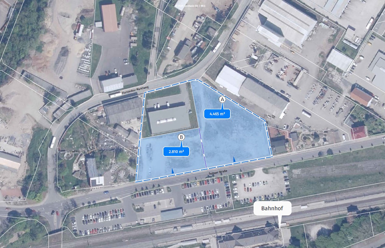 Ansicht Gewerbestandort (ehem. NORI-Gelände) - zurzeit sind alle Flächen reserviert