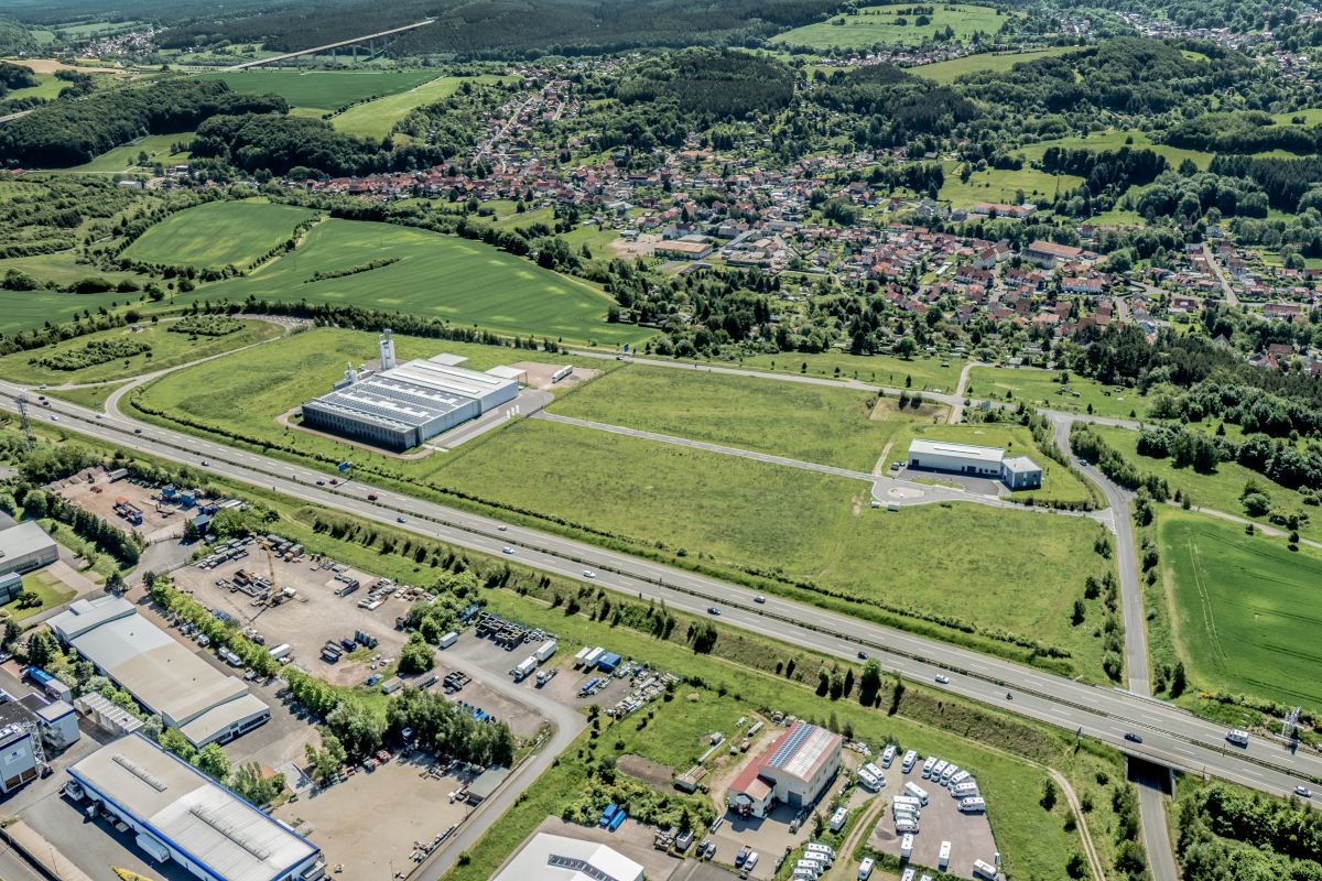 Ansicht Industriegebiet "An der A 71"