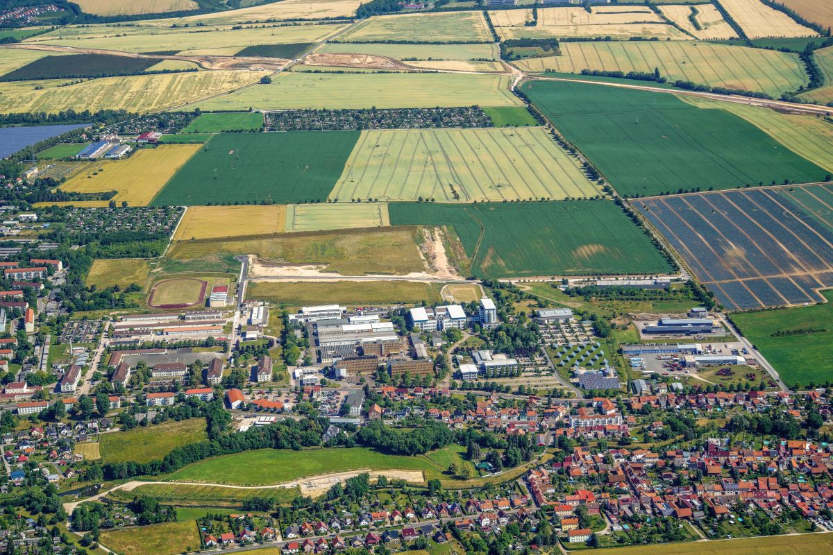 Ansicht Industrie- und Gewerbegebiet Görmar-Kaserne