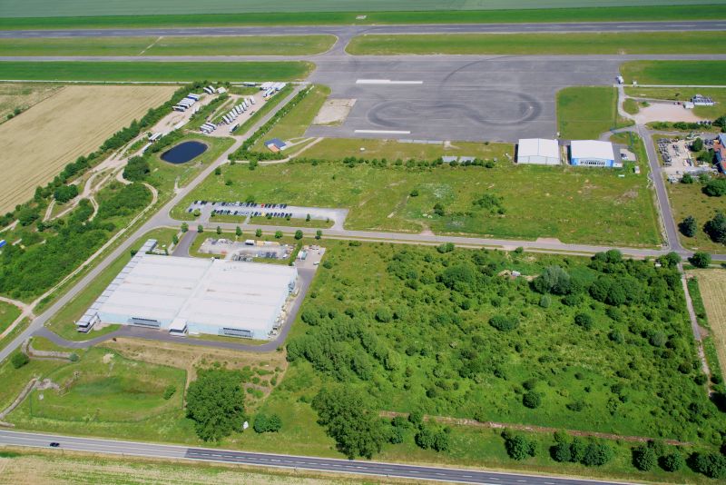 Ansicht Luftverkehrs- und Gewerbezentrum Nordthüringen