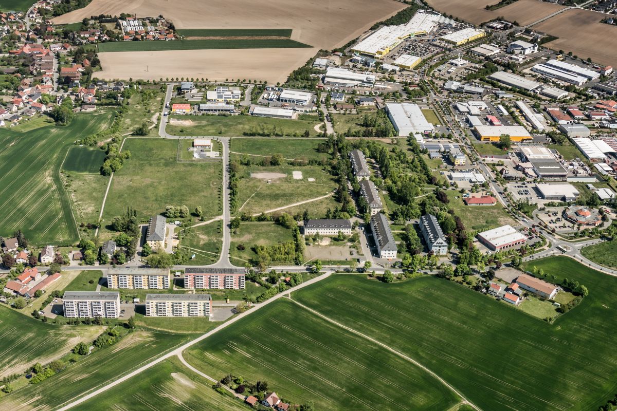 Ansicht Gewerbegebiet "Alte Kaserne"