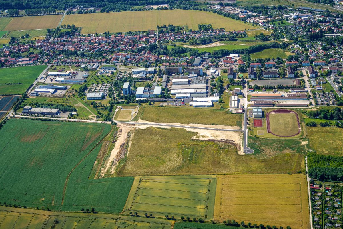 Ansicht Industrie- und Gewerbegebiet Görmar-Kaserne