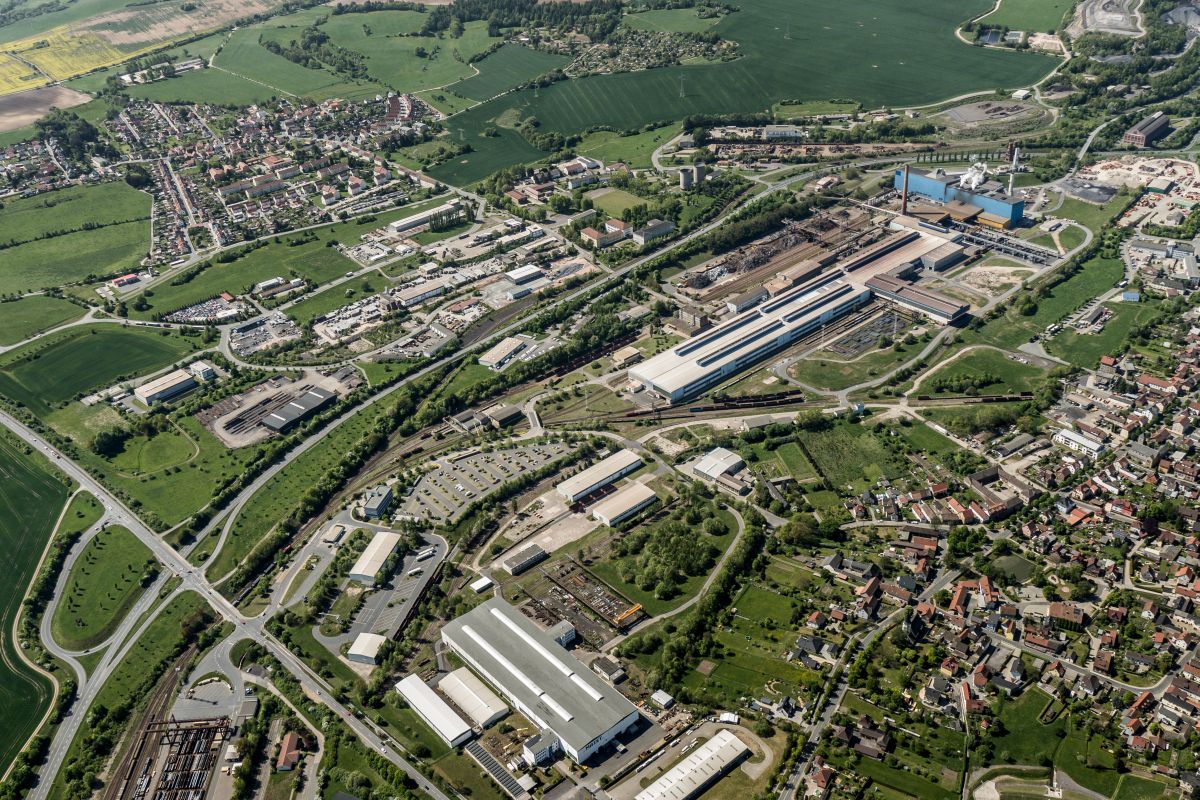 Ansicht Industrie- und Gewerbepark (Maxhütte Unterwellenborn)
