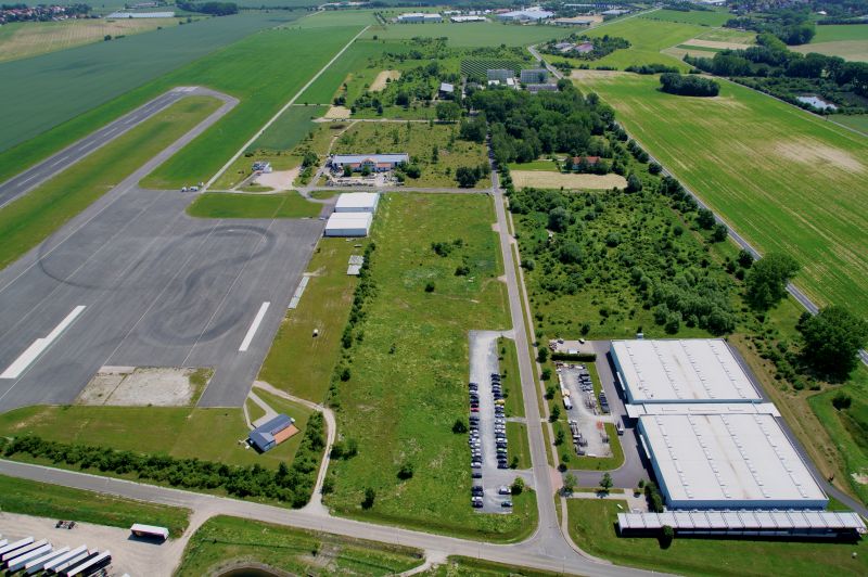 Ansicht Luftverkehrs- und Gewerbezentrum Nordthüringen
