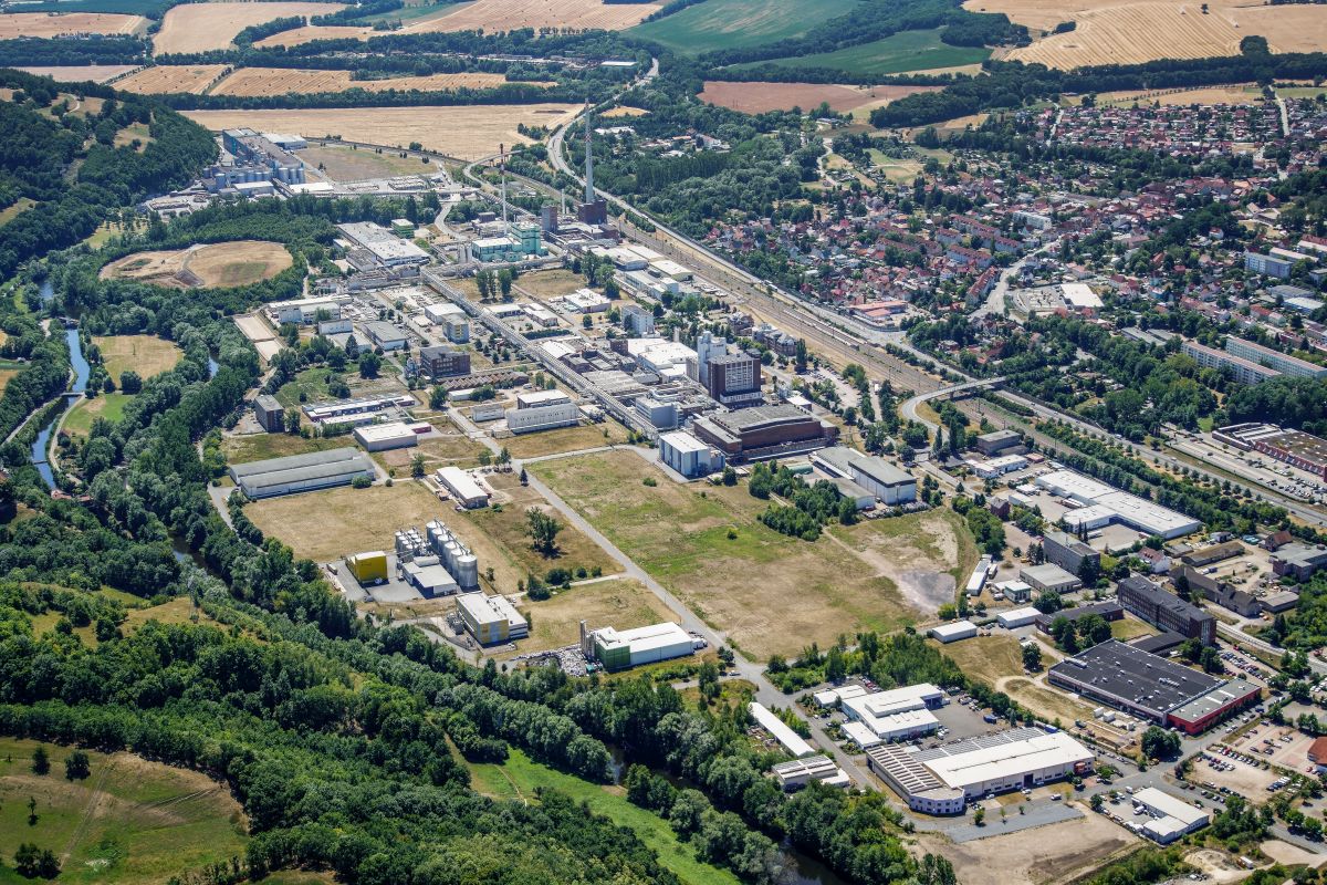 Ansicht Industrie- und Gewerbepark "Rudolstadt-Schwarza"