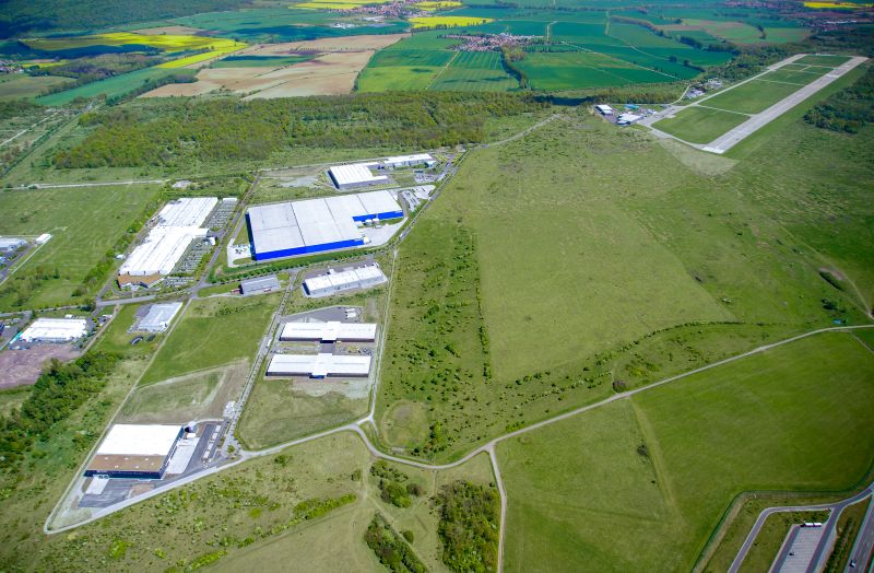 Ansicht Industriegebiet Eisenach-Kindel