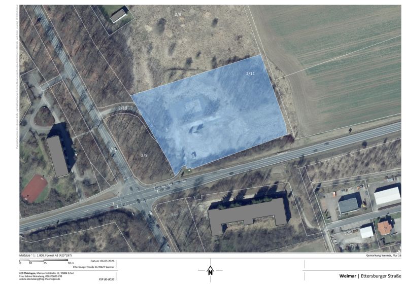Ansicht Verpachtung Grünlandfläche