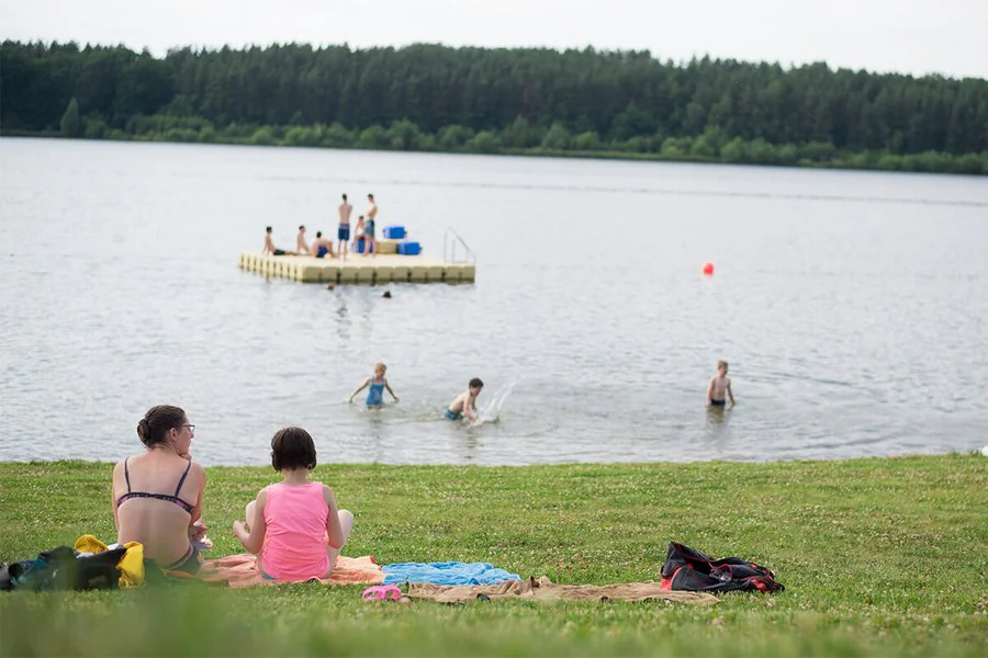 Zeulenrodaer Meer: Badestrand