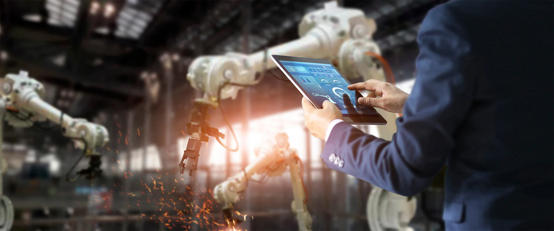 Zukunft der Fertigung - Digitalisierung und Automatisierung verändern die Art und Weise, wie Produkte hergestellt werden.