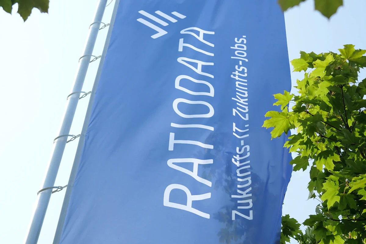 Unternehmensbanner der Firma RATIODATA