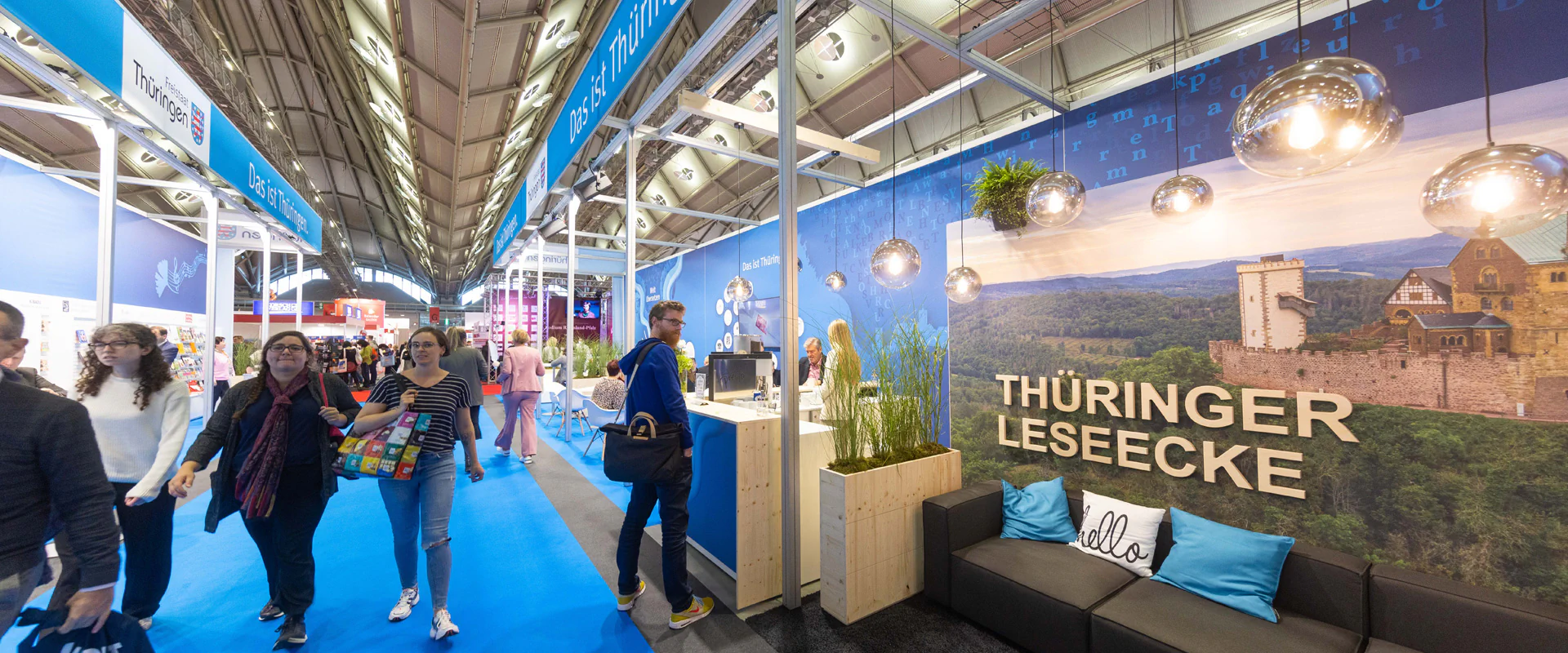 Bildbeschreibung / description: Thüringen auf der Frankfurter Buchmesse