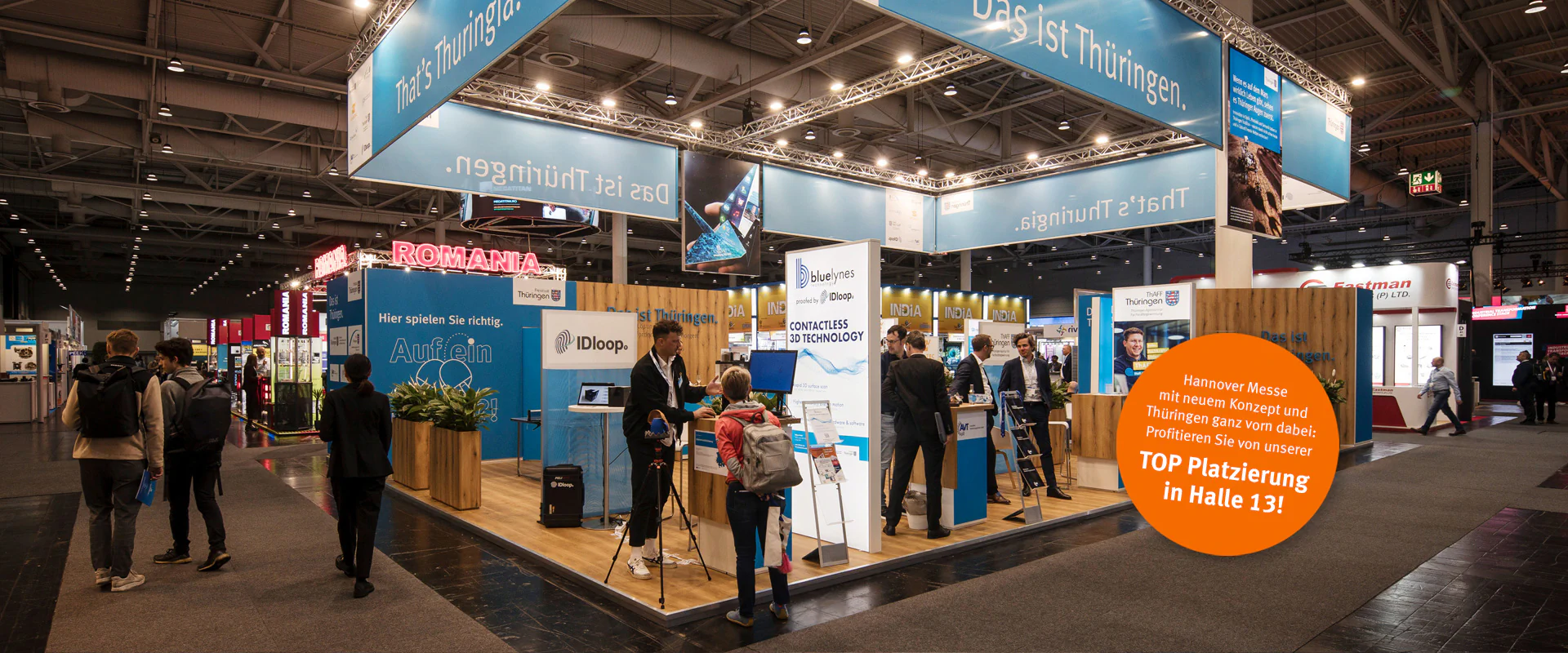 Bildbeschreibung / description: Thüringen auf der Hannover Messe 2026