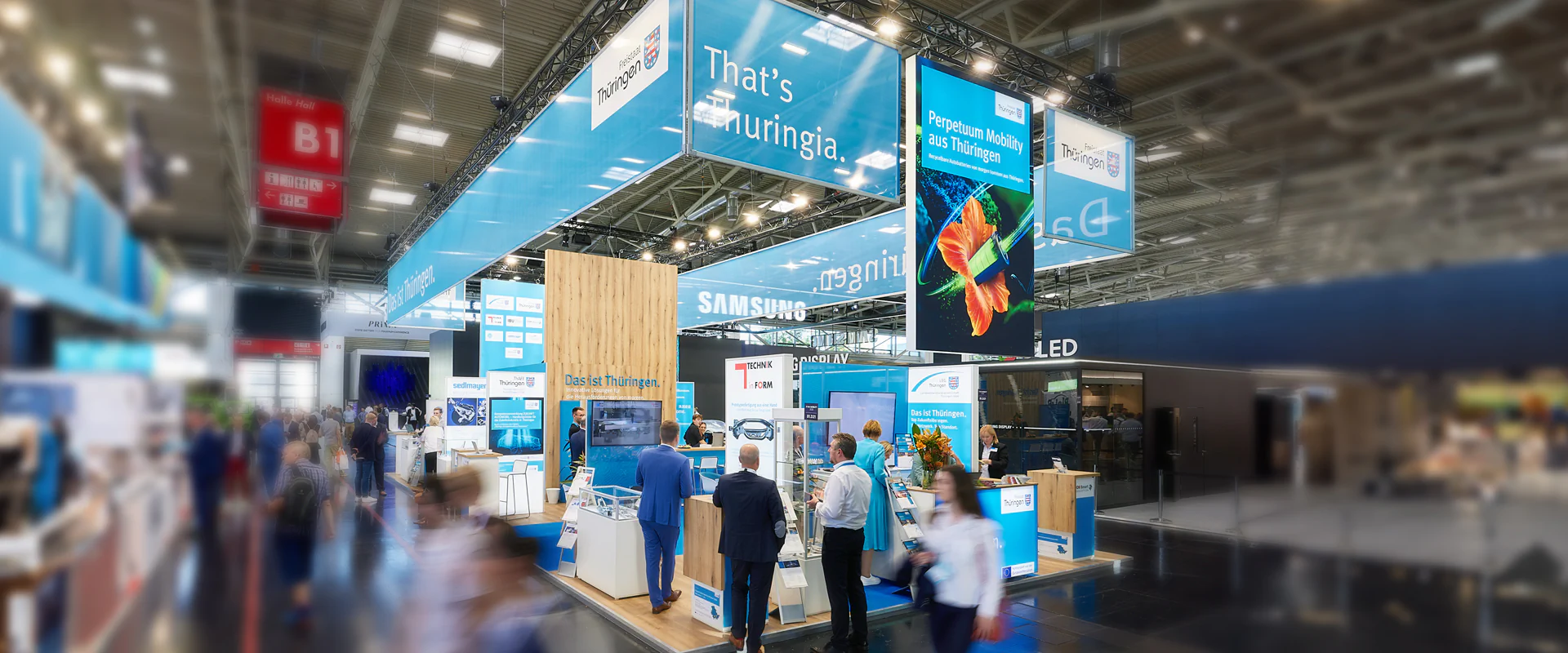 Bildbeschreibung / description: Messen - Erfolgreich präsentieren