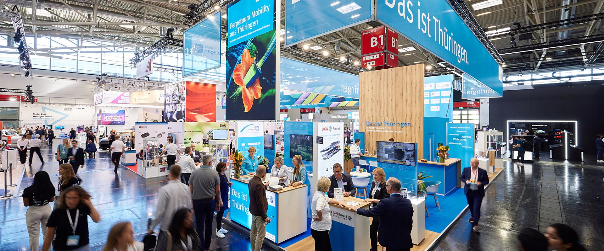 Bildbeschreibung / description: Thüringen auf der IAA Mobility